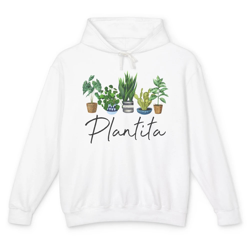 Plantita Plant Lovers Gardening Planting Plant Lady Gift Unisex Lightweight Hoodie
