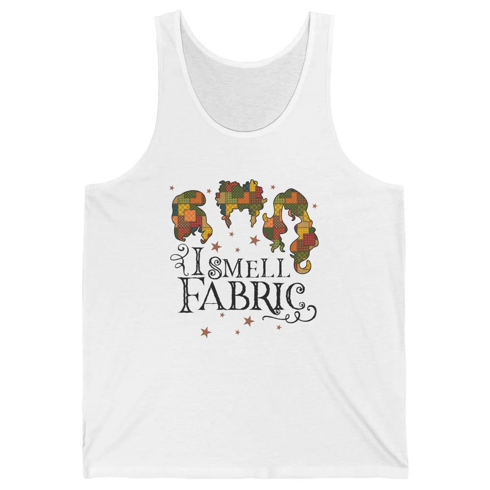 Quilting Witch I Smell Fabric Funny Halloween Sewing Costume Unisex Jersey Tank