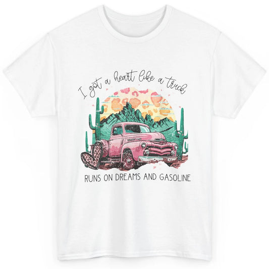 Retro Desert Truck Got A Heart Like A Truck Western Country Classic Unisex T-Shirt