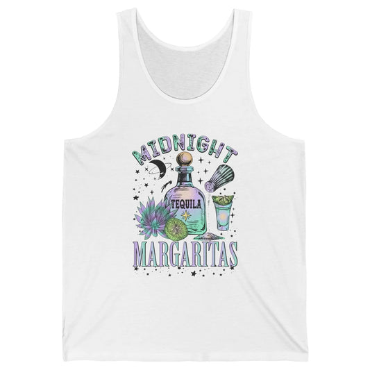 Midnight Tequila Margaritas Lime Tequila Drink Magic Witches Unisex Jersey Tank