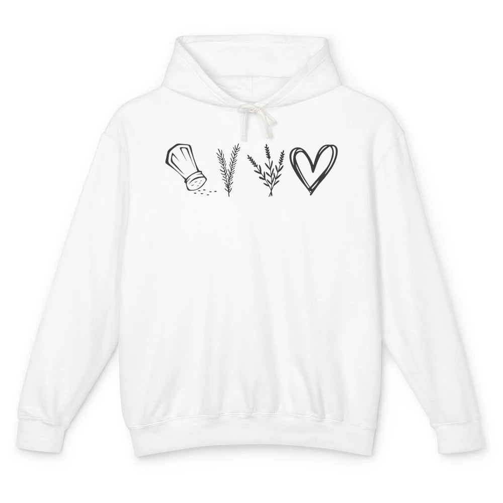 Practical Magic Witch Salt Rosemary Lavender Love Gardening Unisex Lightweight Hoodie