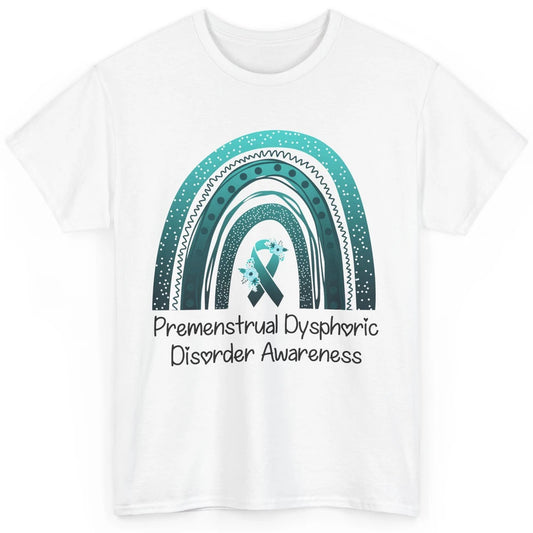 Premenstrual Dysphoric Disorder PMDD Awareness Rainbow Classic Unisex T-Shirt