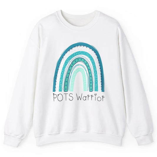 POTS Rainbow Postural Orthostatic Tachycardia Syndrome Unisex Crewneck Sweatshirt