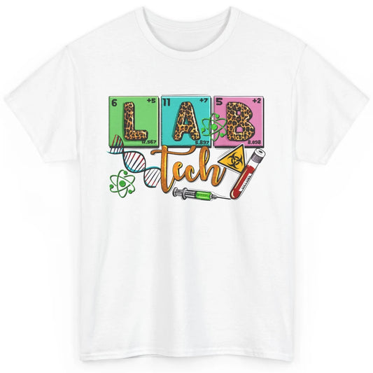 Peace Love Lab Tech Laboratory Technician Medical Lab Gift Classic Unisex T-Shirt