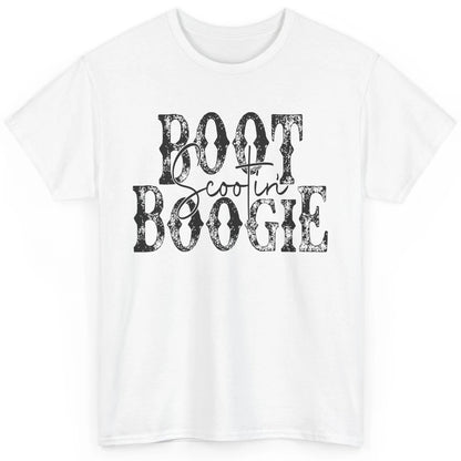 Retro Cowboy Boot Scooting Boogie Western Country Cowgirl Classic Unisex T-Shirt