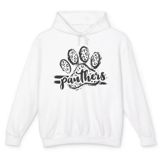 Panthers Paw Leopard Dog Mom Paw Cat Dog Lovers Gift Unisex Lightweight Hoodie